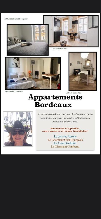 Le Charmant Quai Bourgeois Бордо Экстерьер фото